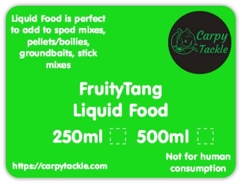 FruityTang Liquid Food 250ml/500ml PVA FRIENDLY