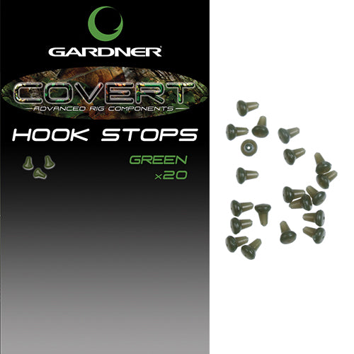 Gardner Tackle Covert Hook Stops Various Colours