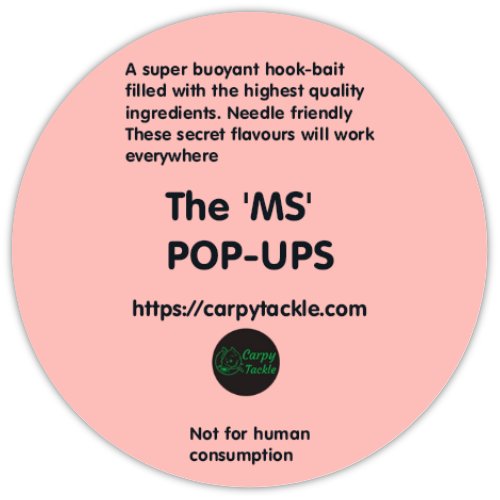 The 'MS' W/O Pink Custom Pop Ups\Dumbells