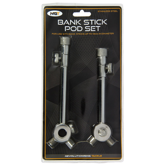 NGT Bank Stick Pod Set 2pc Stainless Steel 'Make Your Own' Pod Set