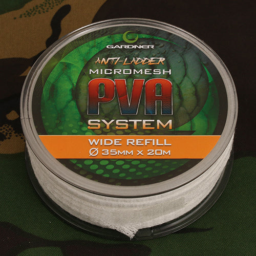 Gardner Tackle PVA Wide Micro-Mesh (35mm) System and Refills