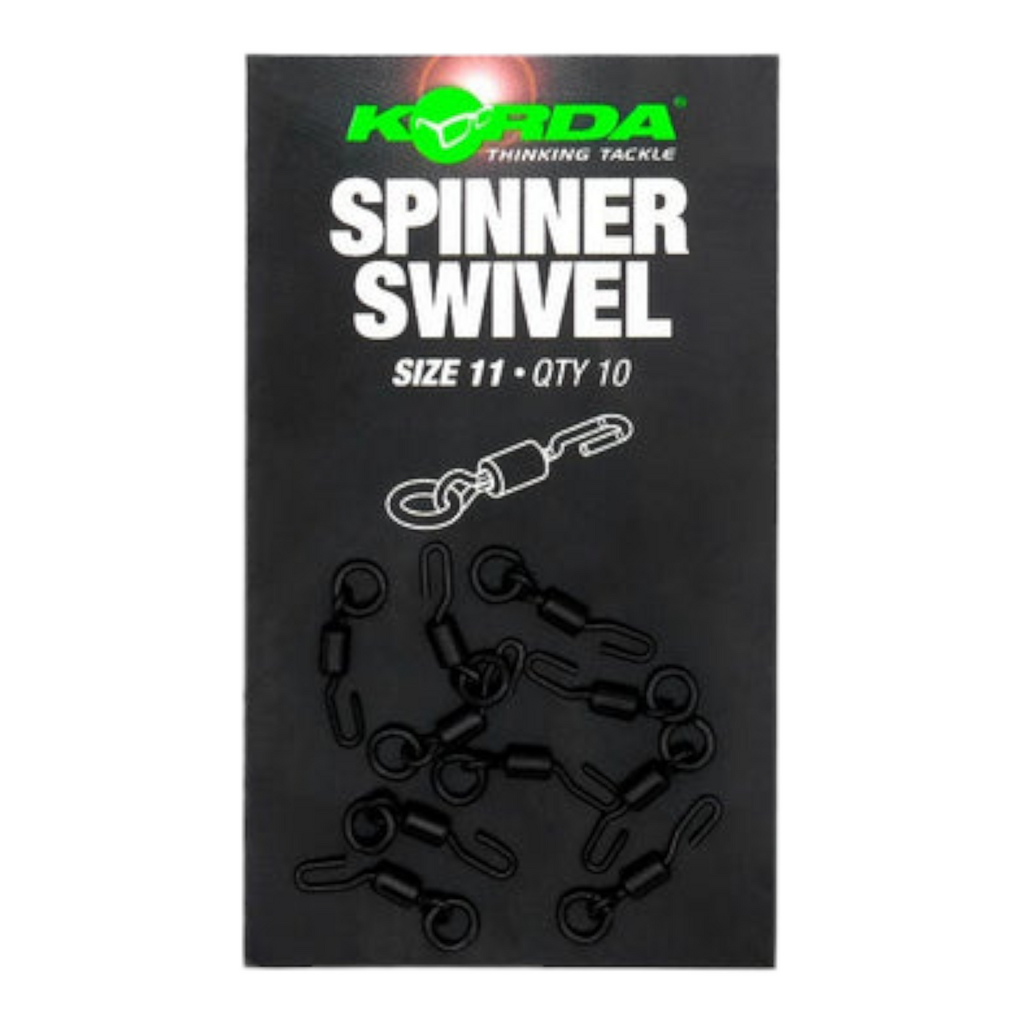 Korda Spinner Ring Swivel Size 11