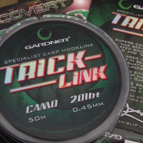 Gardner Tackle Trick Link Camo 50m Various