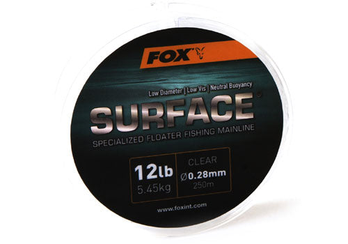 Fox Surface™ Floater Mainline - Clear 12lb/0.28mm 250m CML128