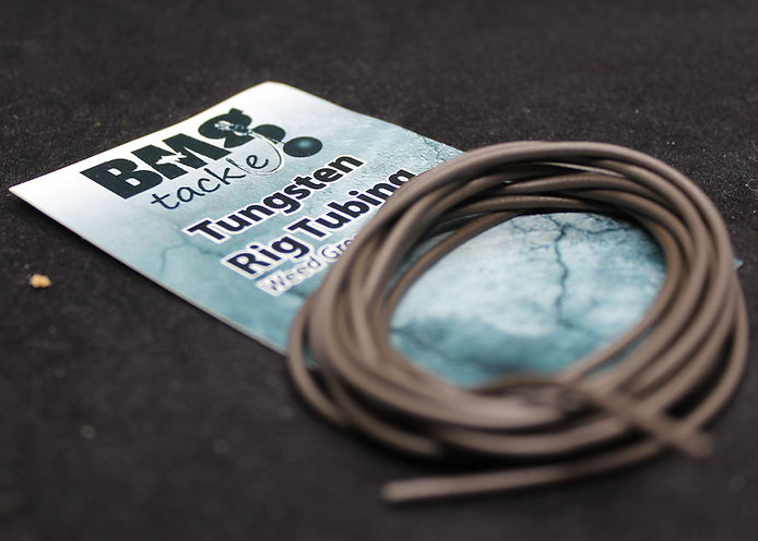 BMG Tackle Tungsten Tubing Weed Green Or Silt Brown