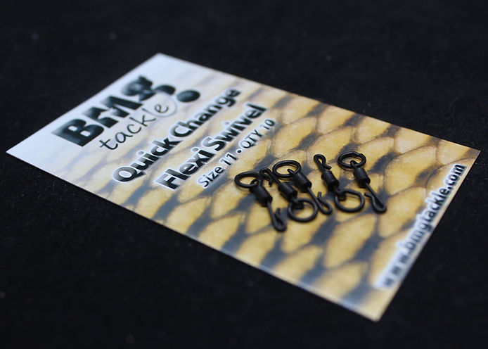 BMG Tackle Quick Change Flexi Swivels Various Sizes