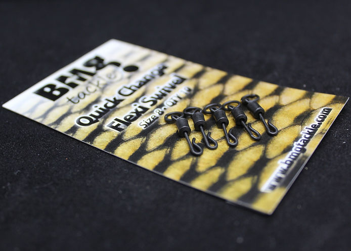 BMG Tackle Quick Change Flexi Swivels Various Sizes